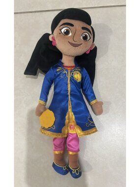 Disney Junior Mira, Royal Detective (13" plush toy) Stuffed Doll Rare
